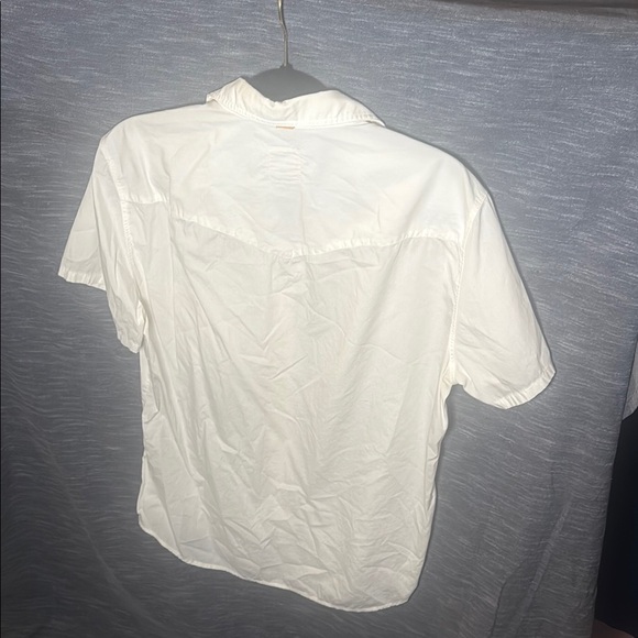 Hugo Boss White Casual Button Down Shirt - Picture 4 of 4